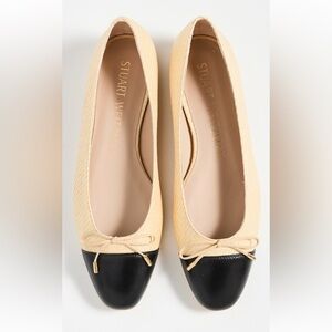 Stuart Weitzman Sleek Bow Flats - brand new (NWT)